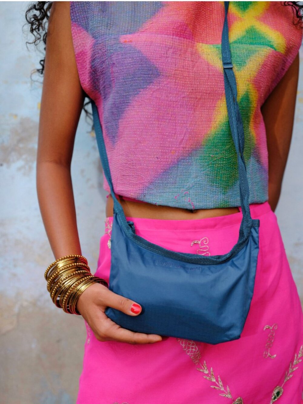 Baxter Bag Navy - Poppy Lissiman